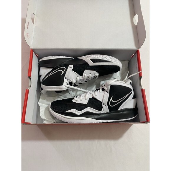 New Mens Size White Black Nike Kyrie Infinity TB Basketball